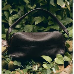 Elegant Brown Leather Handbag